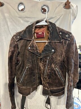 The windward horse leather jacket vintage